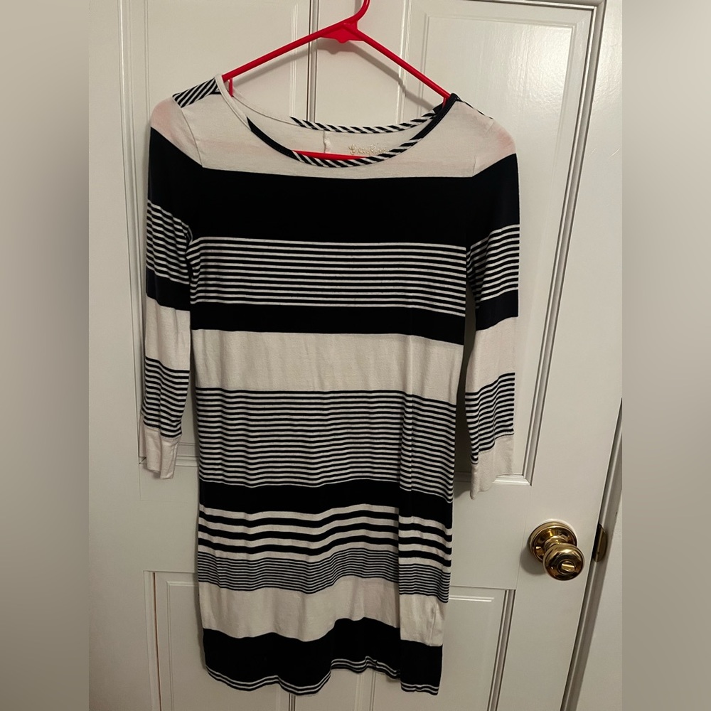 Lilly Pulitzer striped knit dress. Size XXS